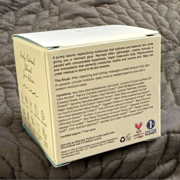 Earth Harbor Mermaid Milk Moisturizer 2 oz new in box - Picture 3 of 5